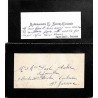 1920 Enveloppe pour carte de visite de SAINT - DENIS * REUNION *