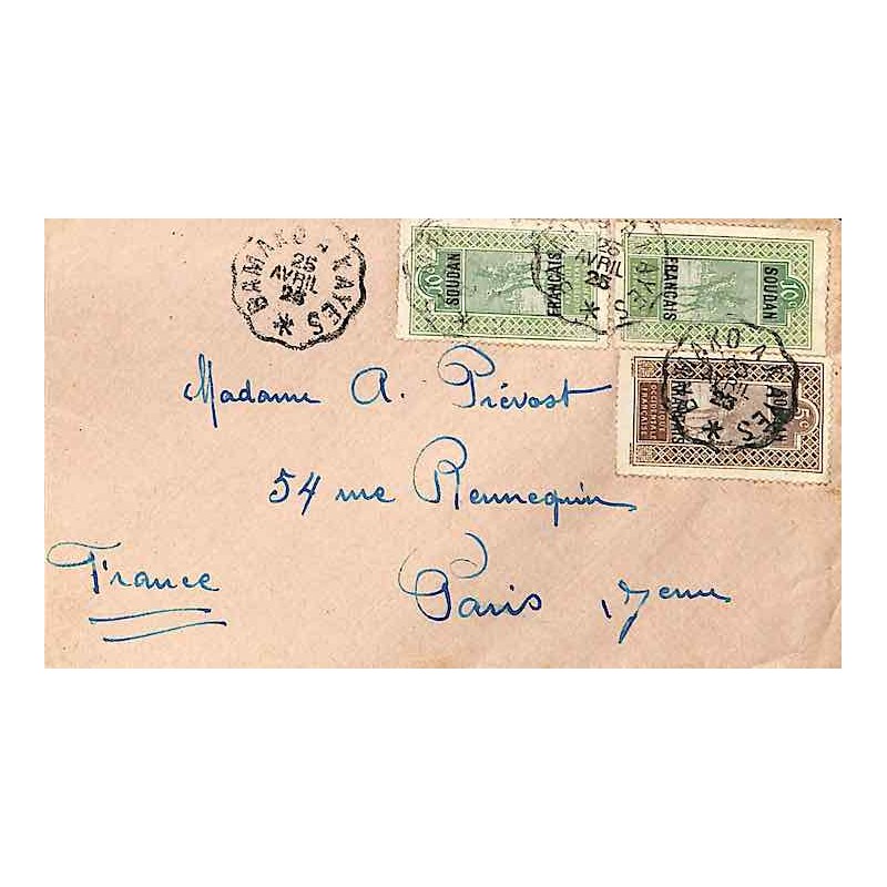 1925 BAMAKO A KAYES *  convoyeur