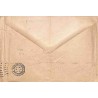 Enveloppe pour imprimés 1923 Affranchissement 101 Oblitération CASABLANCA POSTES MAROC (plis)