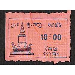 1956 Phnom Penh 10 $ fiscal...