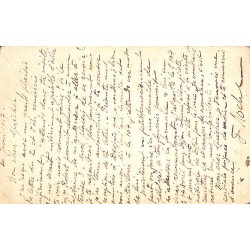 1917 ESCADRILLE ESPINASSE * LE CAPITAINE * Cachet violet