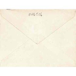 1913 Petite enveloppe pour carte de visite à 10 c  FIANARATSOA MADAGASCAR