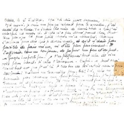 1942 CASABLANCA BOURSE AVION SURTAXE AERIENNE PERCUE 1 FR.