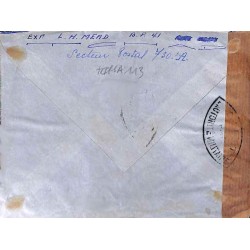 1939 Lettre à 4 f. 15  de FORT-LAMY A.E.F.