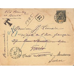 1907 Lettre Affranchie à 35...