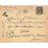 1907 Lettre Affranchie à 35 c. pour la Suisse