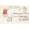 1908 Carte postale datée de Say affranchie Sénégambie et Niger 5