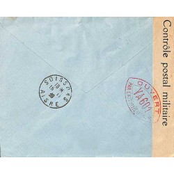 1939 Cachet HOPITAL ANNEXE d’OUED ZEM * Le Médecin Chef * Déesse