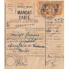 1934 Mandat-Carte  Affranchi à 8 cents