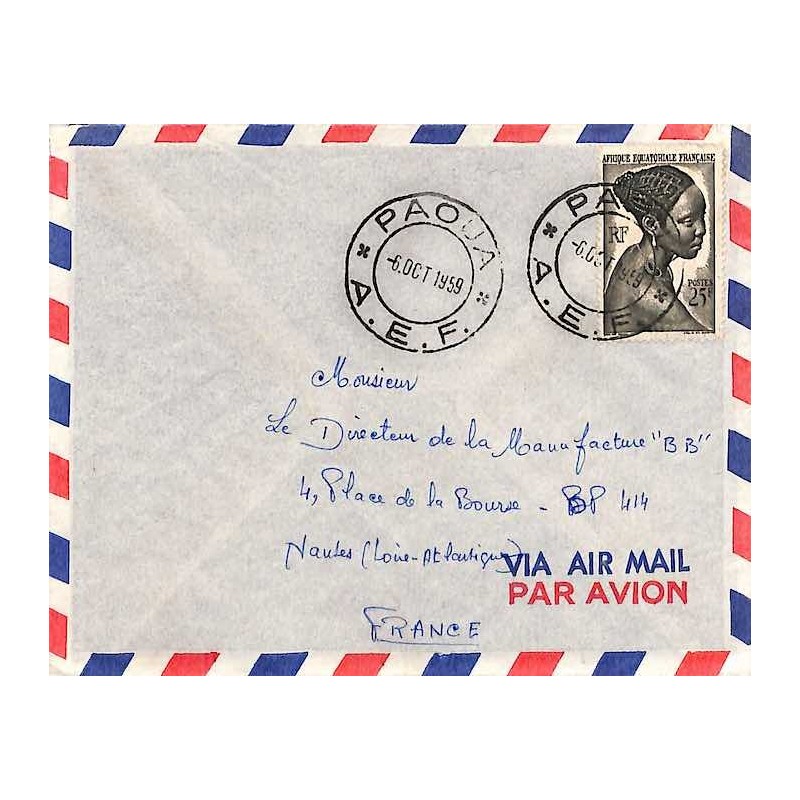 PAOUA * A.E.F. * - 1959