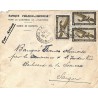 1948 Lettre à 1 $ 11 Oblitération HAIPHONG * TONKIN *