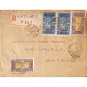 1930 Enveloppe recommandée pour la Gold Coast