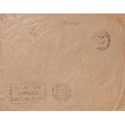 1935 Lettre Oblitération convoyeur CONSTANTINE A BORDJ-BOUIRA