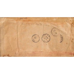 1936 Lettre avion pour le Congo Affranchie 21 F. 50