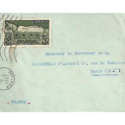 1955 Lettre avec timbre 4 $...