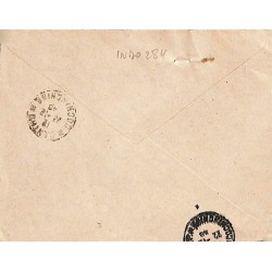 1948 lettre 60 c Oblitération BACLIEU COCHINCHINE