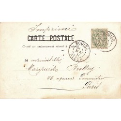 1901 Oblitération BOUIRA ALGER