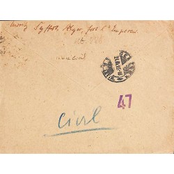 1915 Cachet DEPARTEMENT D'ALGER * SURETE DEPARTEMENTALE *  Déesse