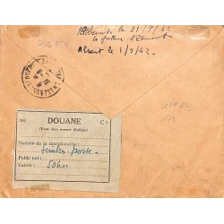 1942 mai ALGER - R.P. 5 Affranchie à 4 F  50