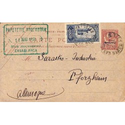 1931 Entier carte postale 5...