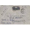 1944 Lettre avion en FM Oblitération FORT-ARCHAMBAULT CONGO-FRANCAIS