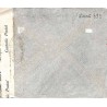 1944 Lettre Bande censure spéciale de la France Libre et cachet CONTRÔLE TELEGRAPHIQUE * COMMISSION A *