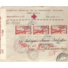 1944 lettre pour le délégué de la France Combattante en Afrique du Sud BRAZZAVILLE R.P. MOYEN-CONGO