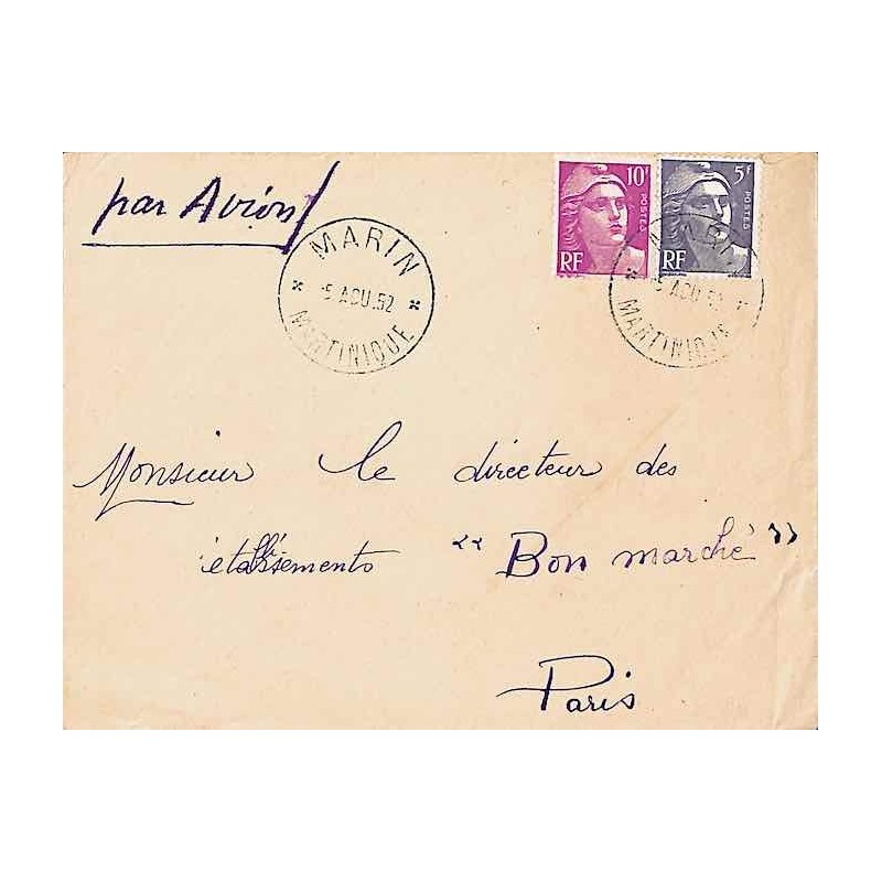 MARIN  MARTINIQUE 1952