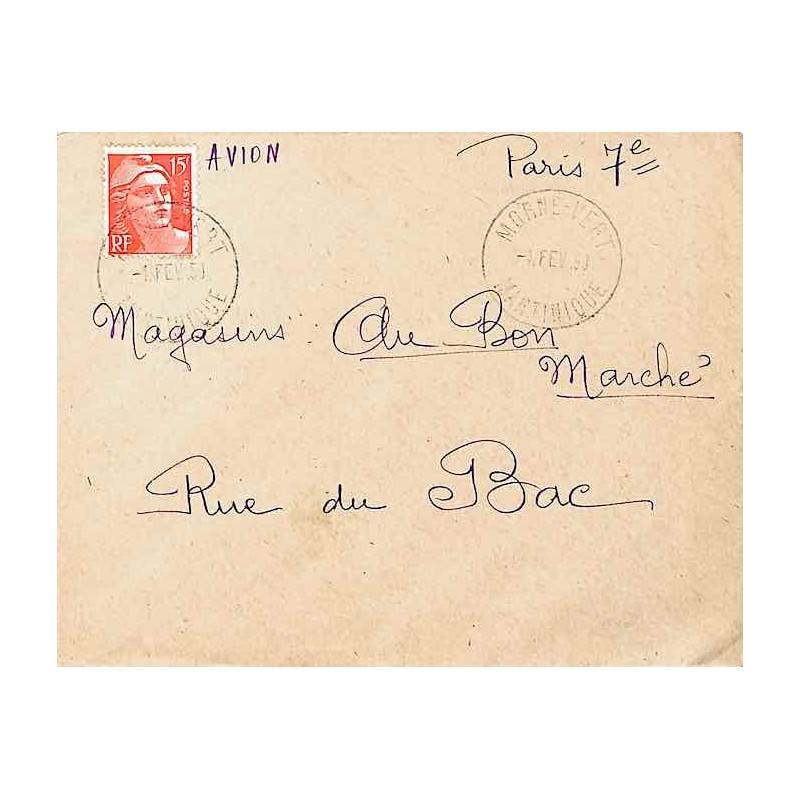 MORNE - VERT MARTINIQUE 1950