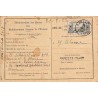PAPEETE TAHITI Formulaire local avis de réception 1937