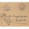 1942 PEDIPOSTE MAYUMBA en arrivée d'une enveloppe de BRAZZAVILLE