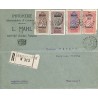 1927 lettre à 1 f 50 Oblitération BAMAKO R.P. SOUDAN FRANCAIS (pli)