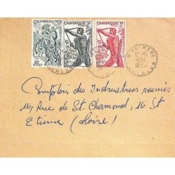 1954 Lettre 15 F. M’BALMAYO CAMEROUN