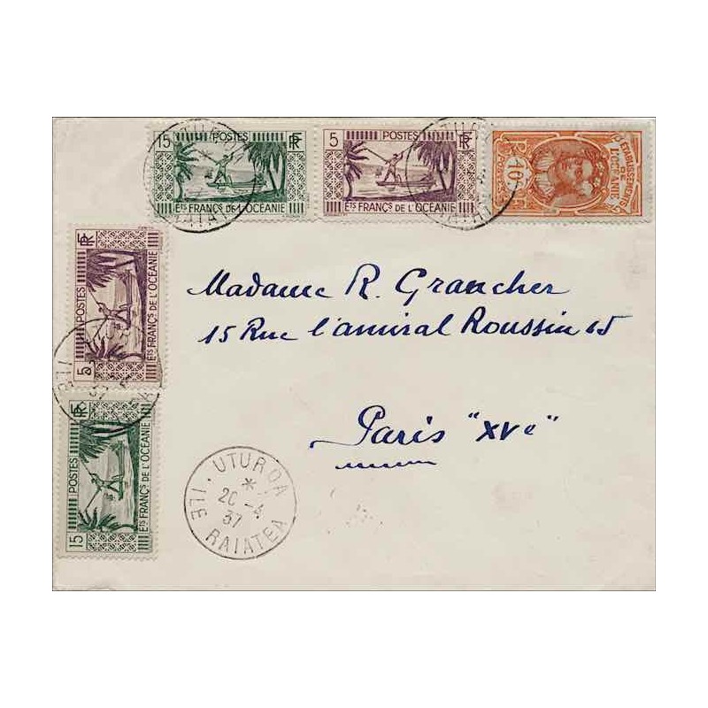 UTUROA ILE RAIATEA 1937