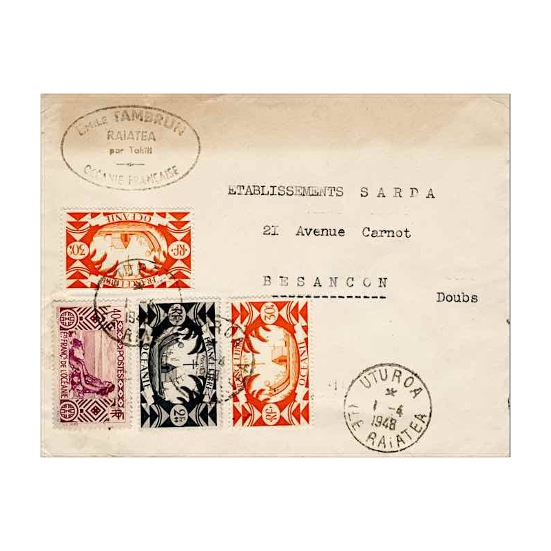 UTUROA ILE RAIATEA 1948