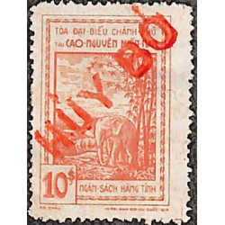 Cao-Nguyên Mién Nam timbre fiscal local 10 $