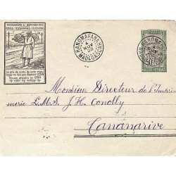 1923 Entier Enveloppe 50 c...