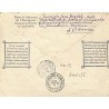 1923 Entier Enveloppe 50 c RANOMAFANA. MADAGASCAR