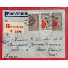 1937 Entier Enveloppe poste aérienne à 9 f 75 de VOHEMAR MADAGASCAR