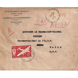 1951 Lettre pour le Sénégal...