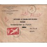1951 Lettre pour le Sénégal Oblitération  PONDICHERY * INDE *