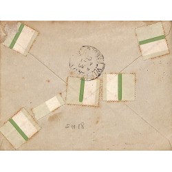 1906 Enveloppe entier 10 c pour la France