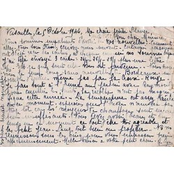 1944 oct Entier carte postale Iris 1 f 20 de Versailles pour Constantine