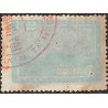 Quang Ngai timbre fiscal local 10 $ bleu clair