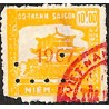 Saigon 1967  timbre fiscal 10 $ local jaune orange