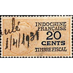 Timbre fiscal unique, 20 cents émission 1928