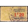 Indochine ETAT FRANCAIS timbre fiscal général 1 $ 20