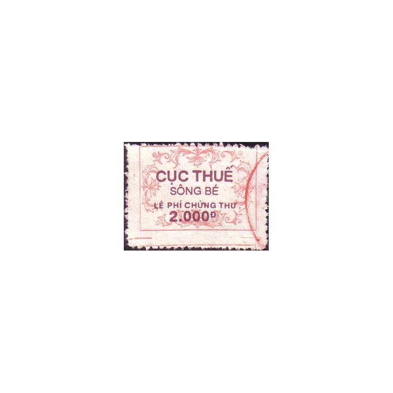 Song Be Timbre fiscal taxe locale 2000 d.