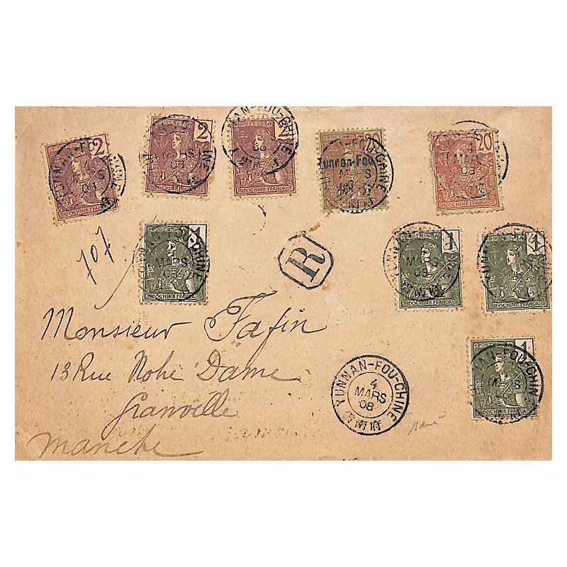 YUNNAN-FOU-CHINE 1908