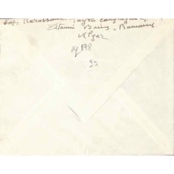 Lettre 1962 Affranchissement France CITE UNIVERSITAIRE BEN AKNOUN ALGER